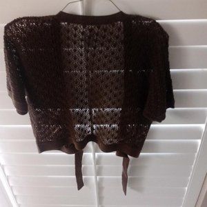 XL Ann Taylor Loft Brown Shrug cond: 9/10